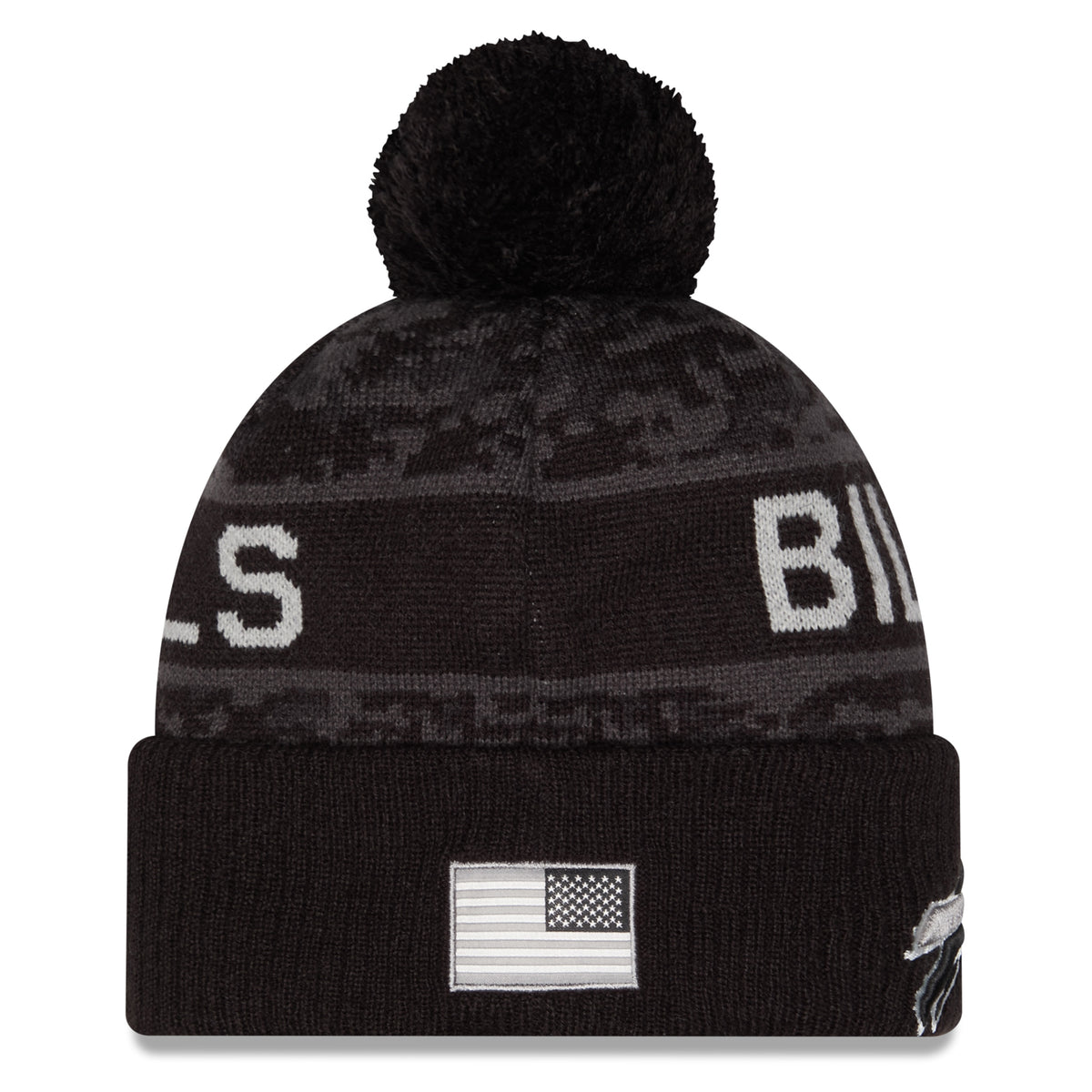 NFL Buffalo Bills New Era 2026 Salute to Service Knit- Black