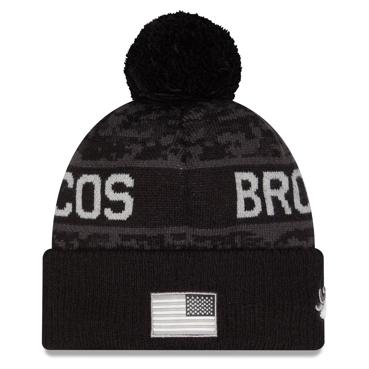 NFL Denver Broncos New Era 2026 Salute to Service Knit- Black