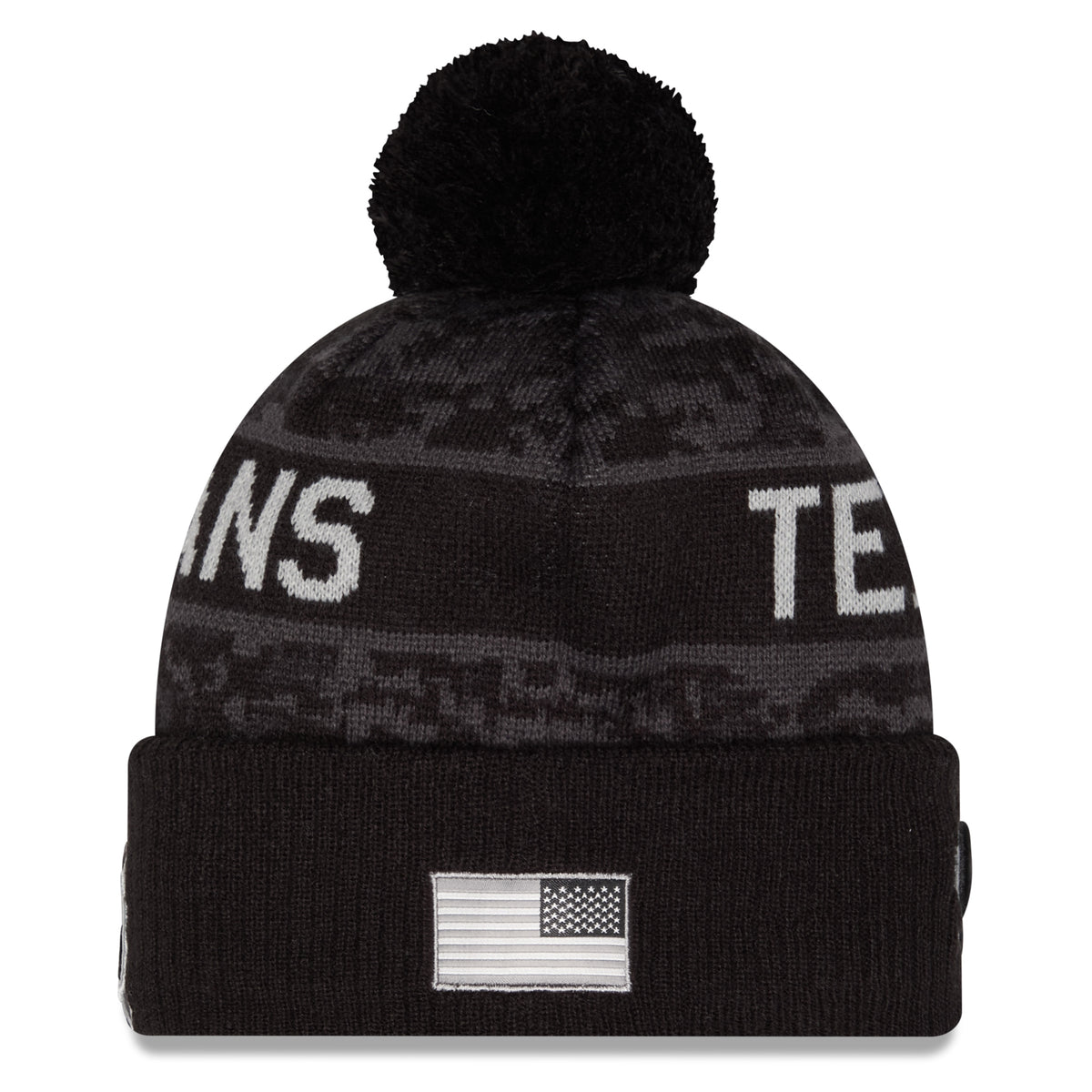 NFL Houston Texans New Era 2026 Salute to Service Knit- Black