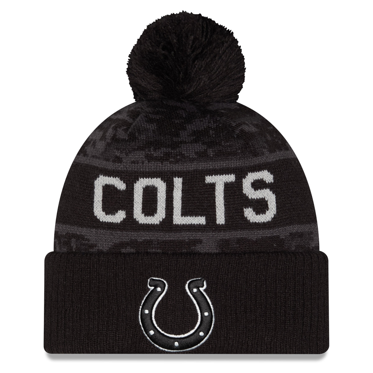 NFL Indianapolis Colts New Era 2026 Salute to Service Knit- Black