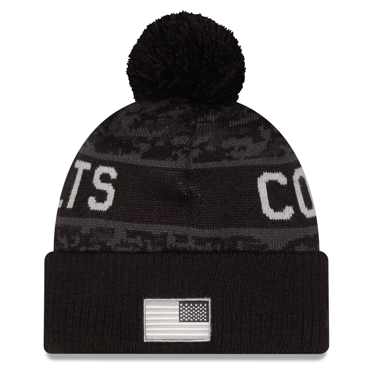 NFL Indianapolis Colts New Era 2026 Salute to Service Knit- Black