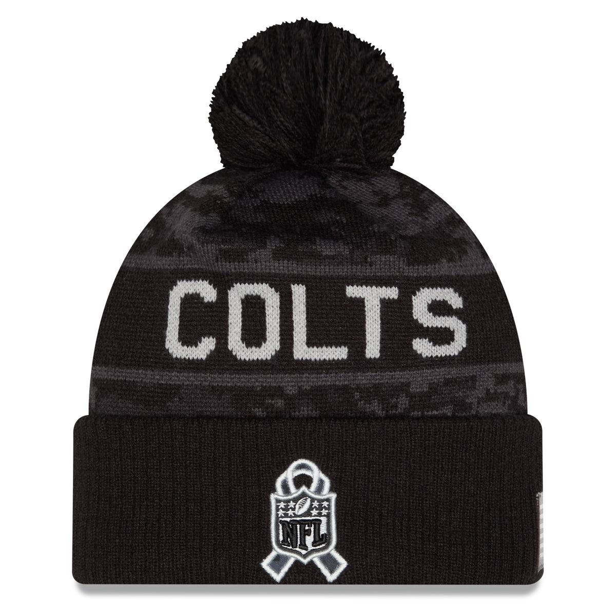 NFL Indianapolis Colts New Era 2026 Salute to Service Knit- Black