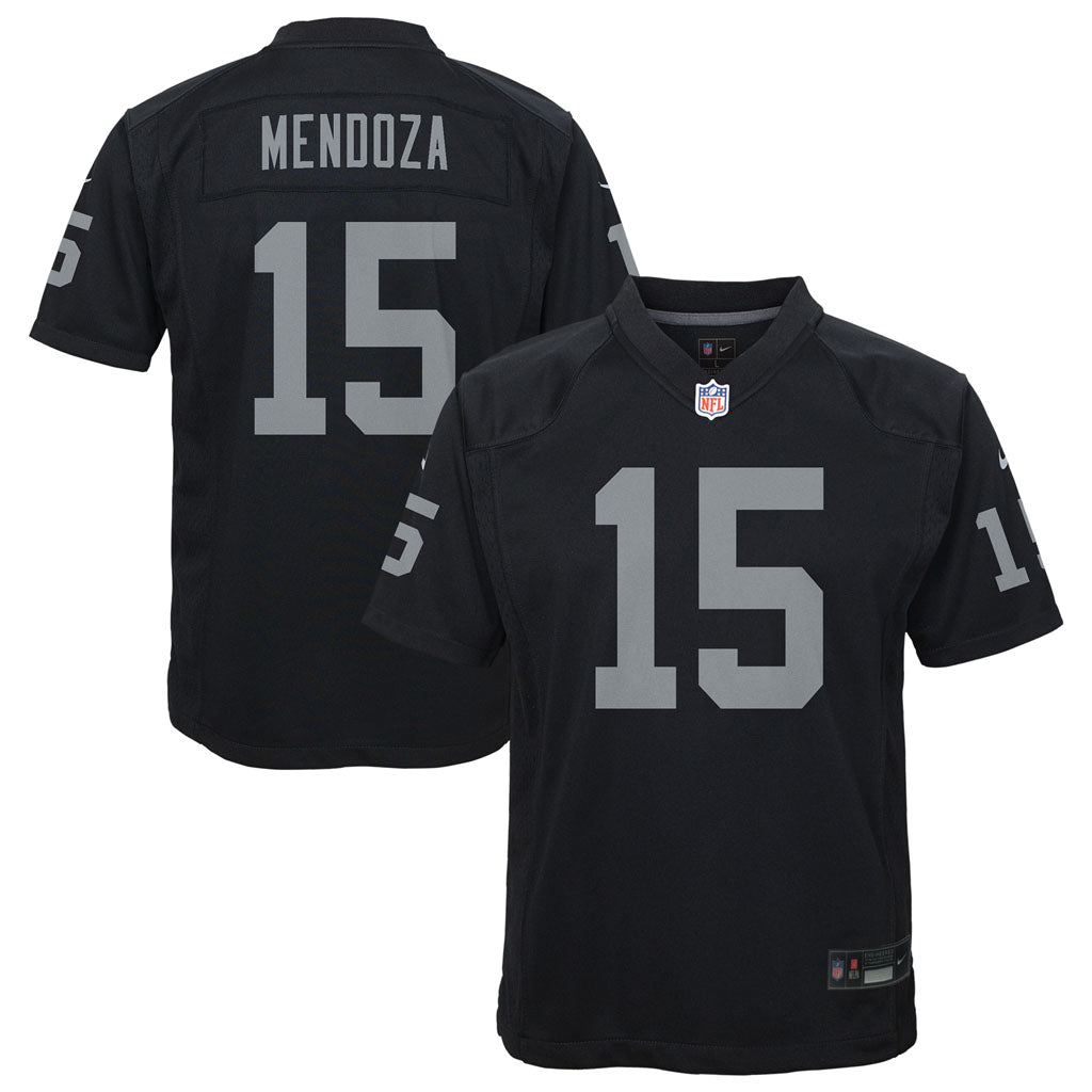 NFL Las Vegas Raiders Fernando Mendoza Youth Nike Home Game Jersey - Black