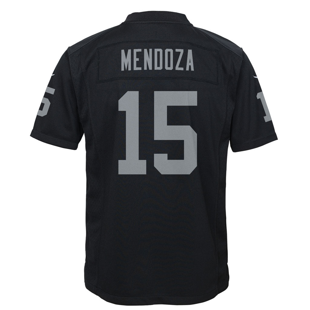 NFL Las Vegas Raiders Fernando Mendoza Youth Nike Home Game Jersey - Black