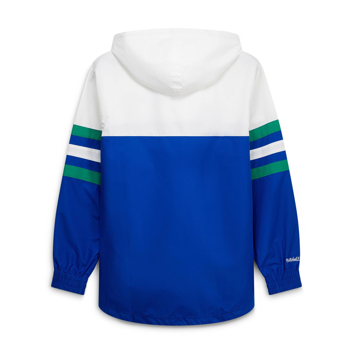 NFL Seattle Seahawks Mitchell & Ness Head Coach Lightweight Windbreaker Jacket- Blue