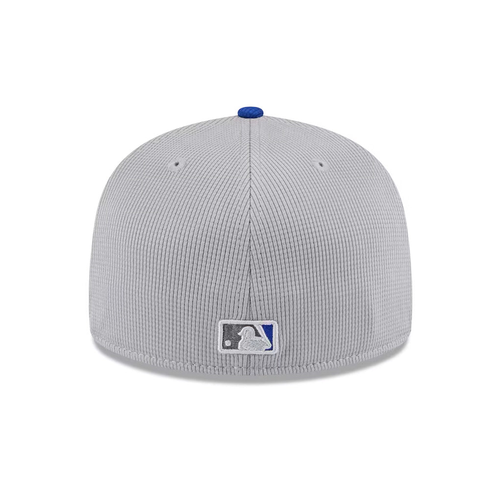 MLB Milwaukee Brewers New Era 2025 Graphite Batting Practice 59FIFTY Fitted Hat - Graphite