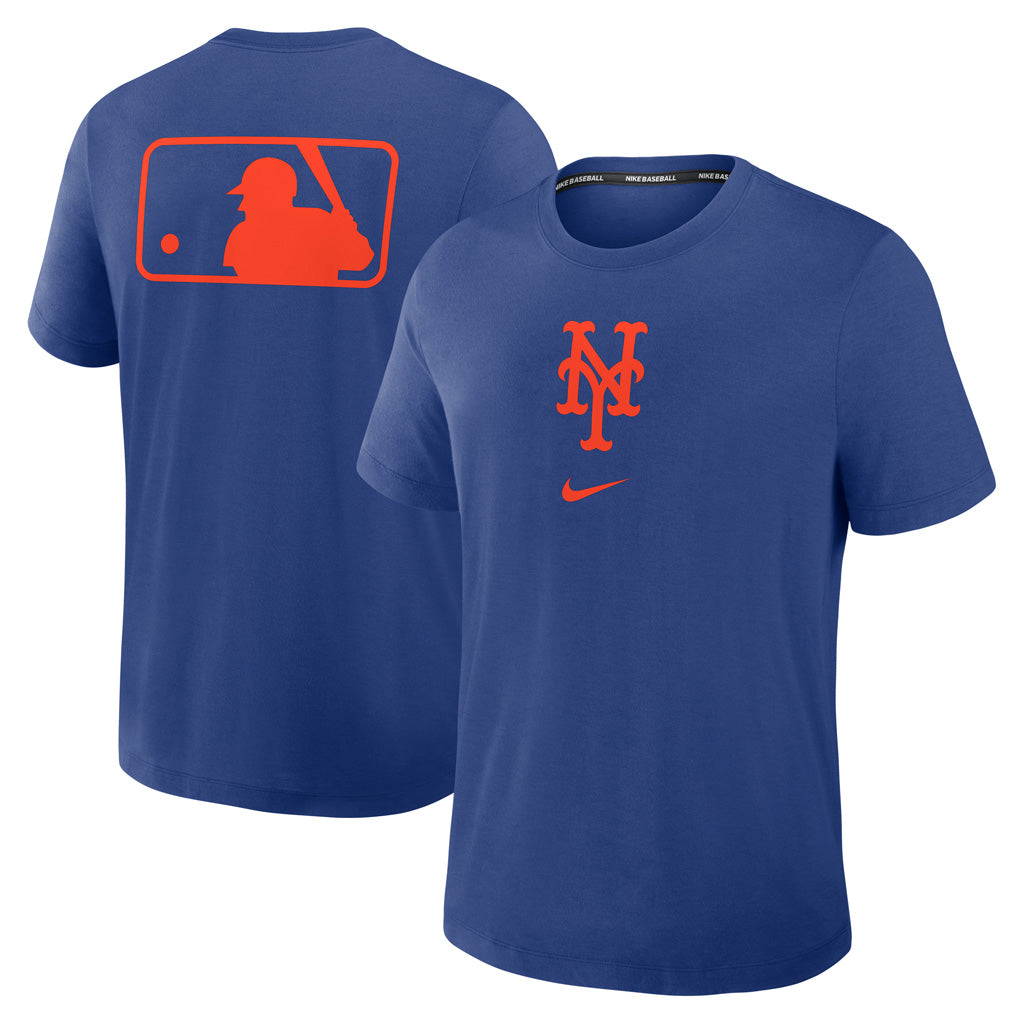 MLB New York Mets Nike 2025 Early Work T-Shirt - Blue