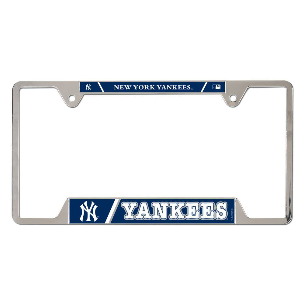 MLB New York Yankees WinCraft Metal License Plate Frame