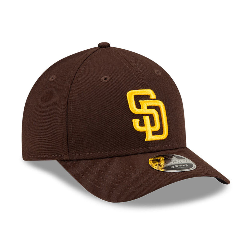 MLB San Diego Padres New Era Game Player Replica 9FORTY M-Crown Hat - Brown