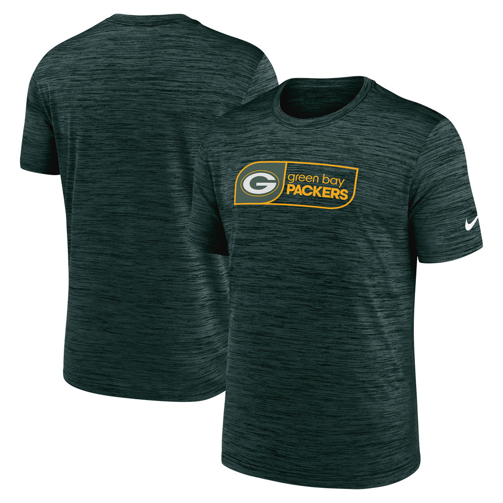 NFL Green Bay Packers Nike Jock Tag Velocity T-Shirt - Green