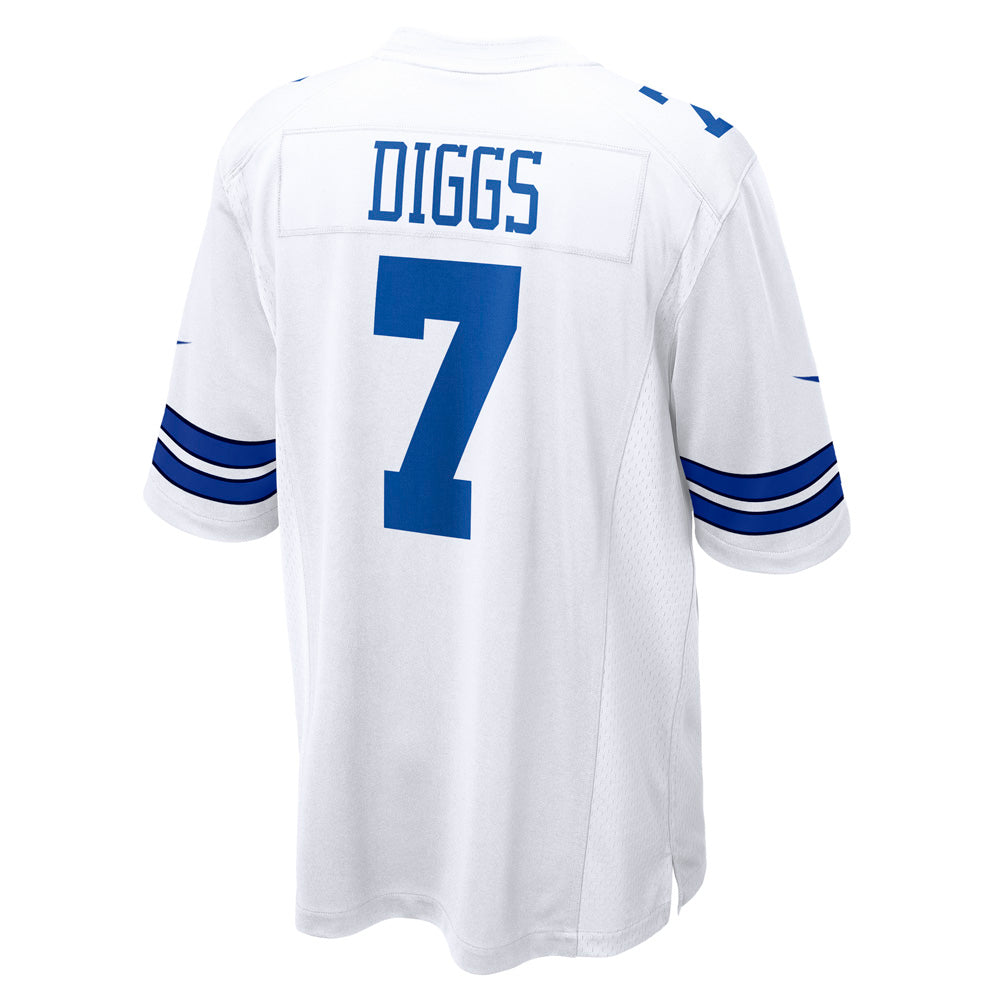 NFL Dallas Cowboys Trevon Diggs Nike Road Game Jersey