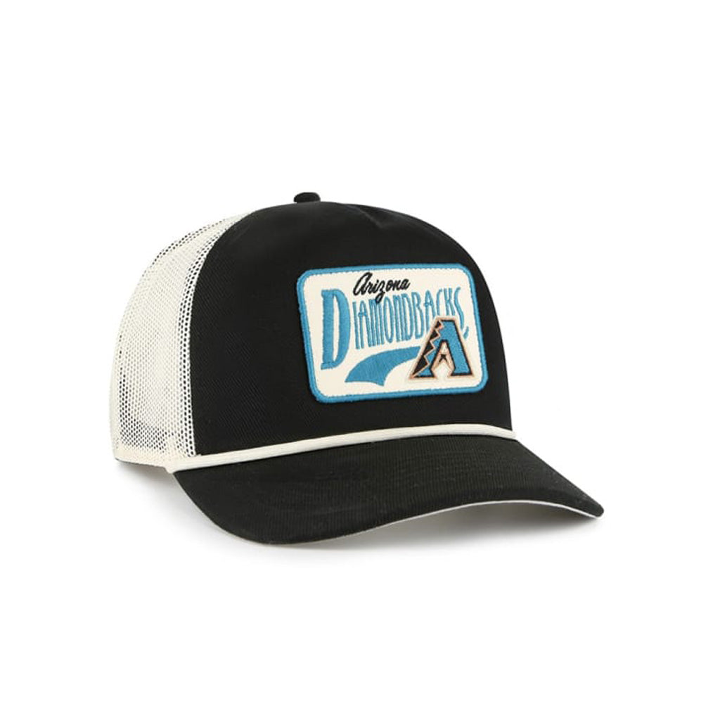 MLB Arizona Diamondbacks '47 Emmett Hitch Trucker Snapback Hat - Black