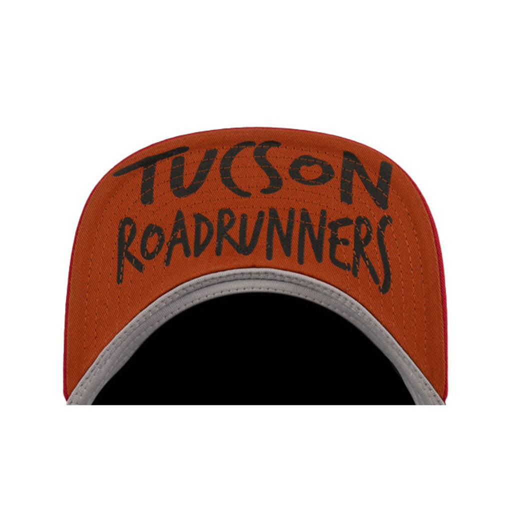 Tucson Roadrunners Primary Skater X13 Snapback Trucker Hat - White