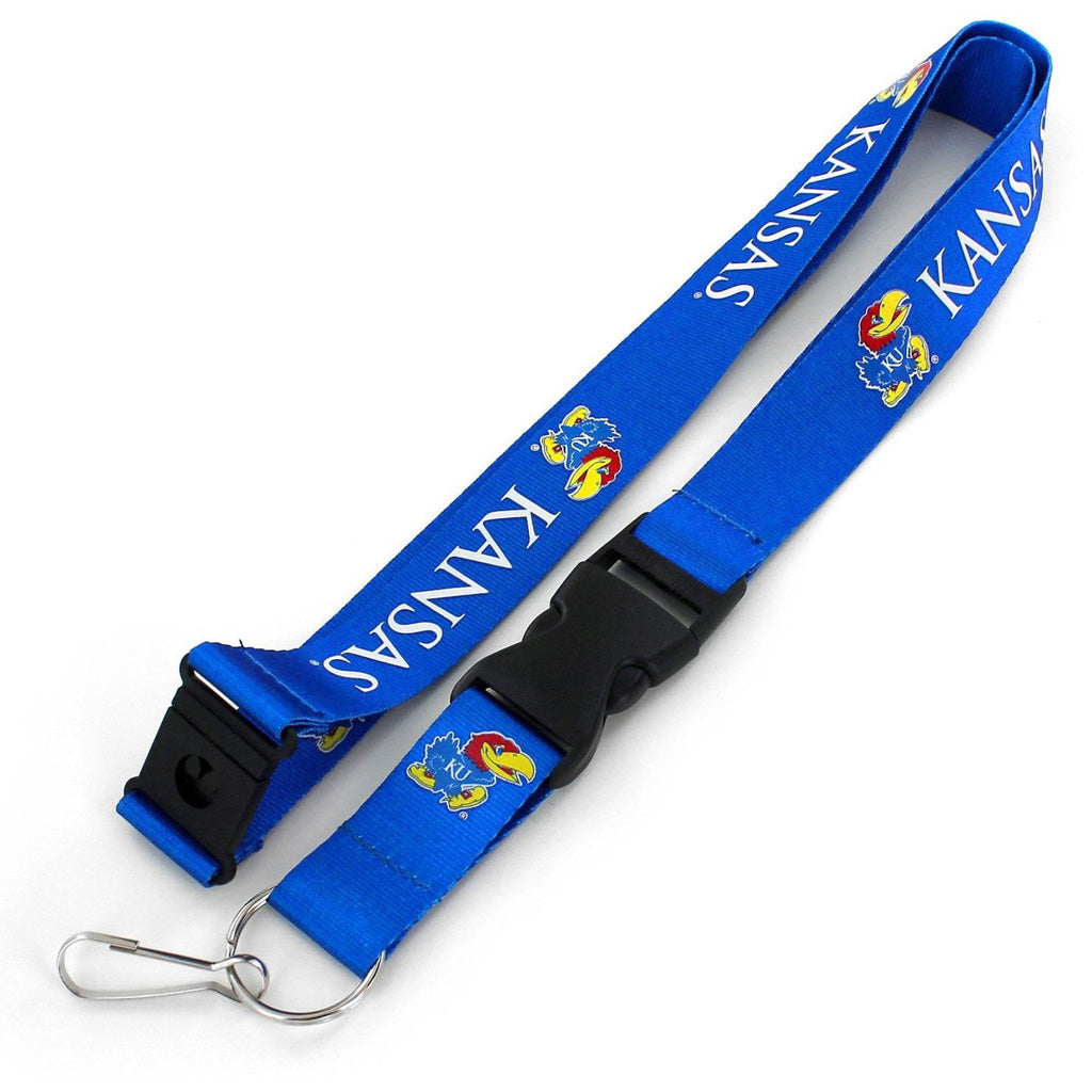 NCAA Kansas Jayhawks Aminco Lanyard - Blue