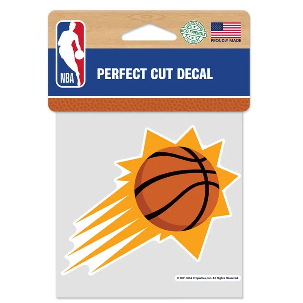 NBA Phoenix Suns WinCraft Primary 4x4 Perfect Cut Decal
