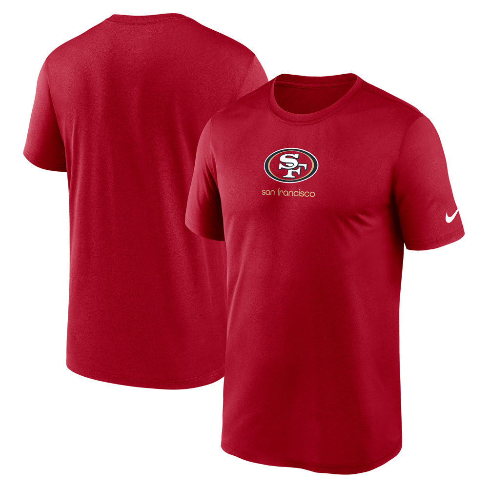 NFL San Francisco 49ers Nike Sign Legend T-Shirt - Red