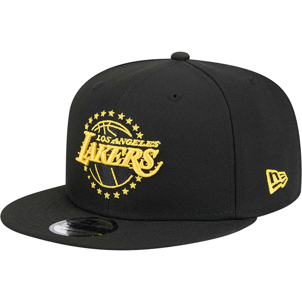 NBA Los Angeles Lakers New Era 2024/25 City Edition Alternate 9FIFTY Snapback Hat - Black