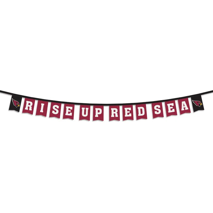 NFL Arizona Cardinals Wincraft Slogan Party Banner