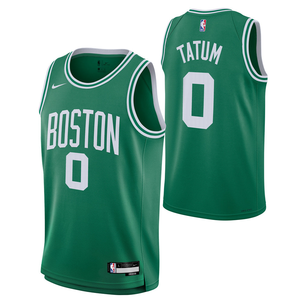 NBA Boston Celtics Jayson Tatum Youth Nike Icon Swingman Jersey - Green