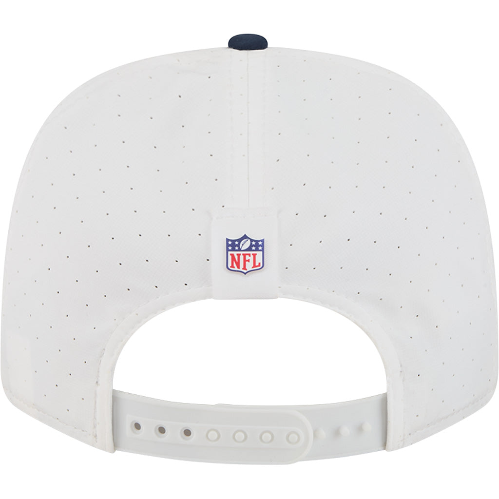 NFL Tennessee Titans New Era 2025 Training 9SEVENTY Stretch-Snapback Hat - White