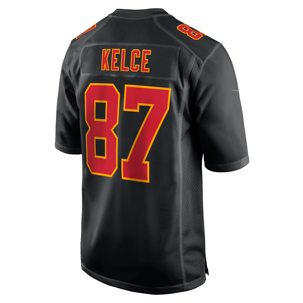NFL Kansas City Chiefs Travis Kelce Nike Super Bowl LVIII Fashion Game Jersey