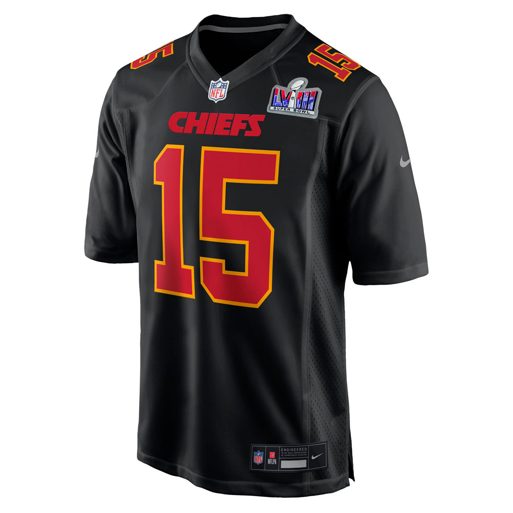 NFL Kansas City Chiefs Patrick Mahomes Nike Super Bowl LVIII Fashion Game Jersey
