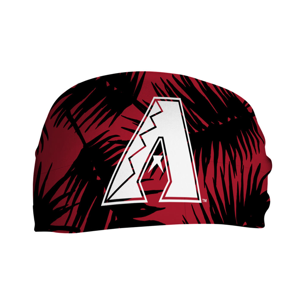 MLB Arizona Diamondbacks Vertical Athletics Big Palm Cap Logo Headband - Red