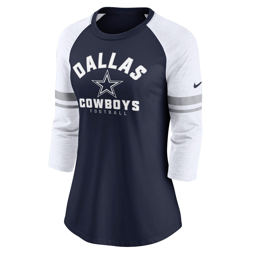 NFL Dallas Cowboys NIke 3/4 Sleeve Fashion Tee