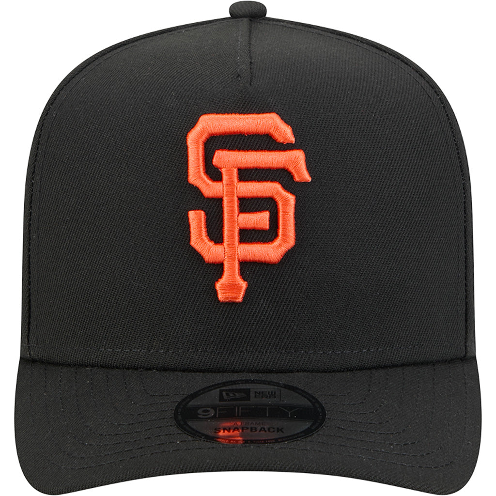 MLB San Francisco Giants New Era OTC 9FIFTY A-Frame Hat - Black