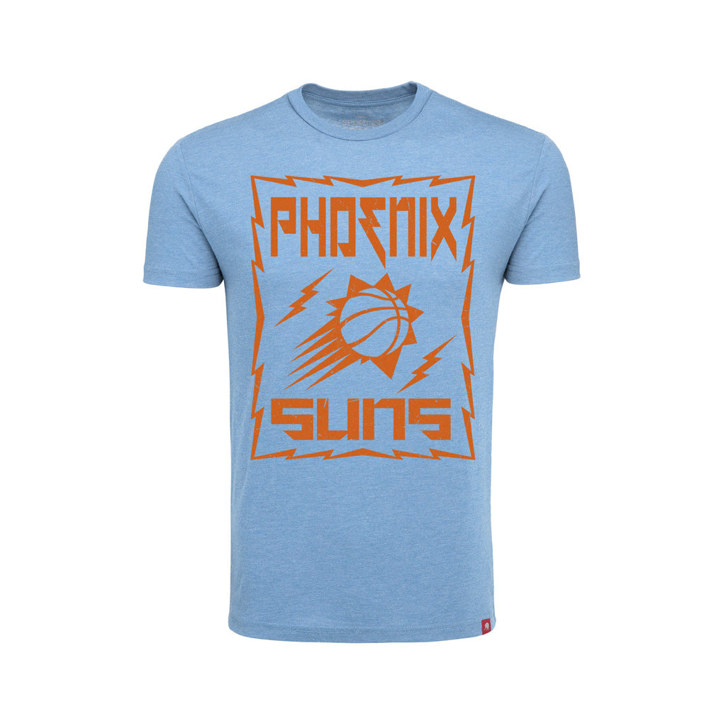 NBA Phoenix Suns Sportiqe Amped Comfy T-Shirt - Light Blue