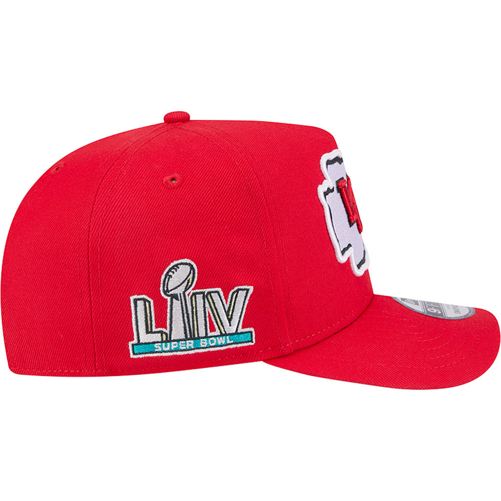 NFL Kansas City Chiefs New Era OTC 9FIFTY A-Frame Hat - Red