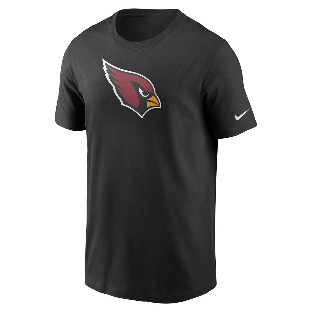 NFL Arizona Cardinals Nike Cotton Essential Logo T-Shirt - Black
