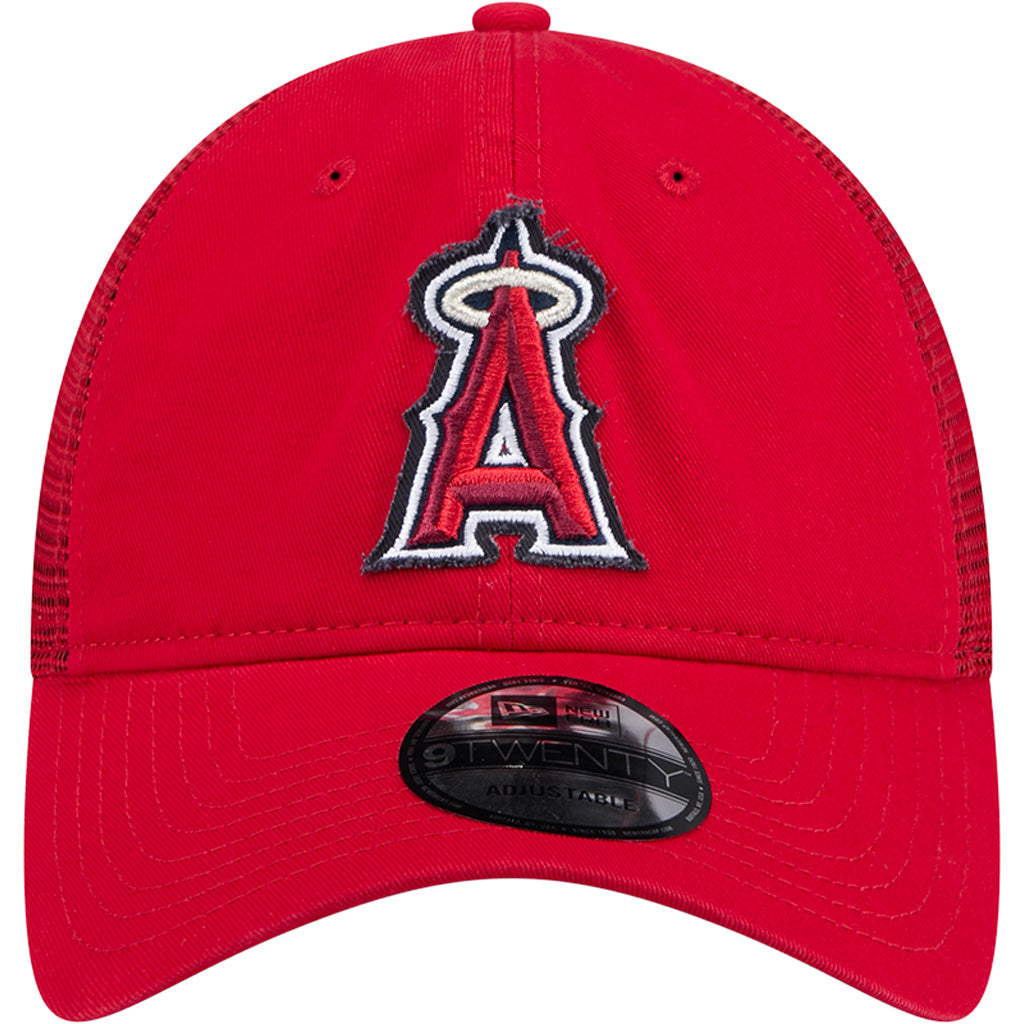 MLB Los Angeles Angels New Era Game Day 9TWENTY Snapback Trucker Hat - Red