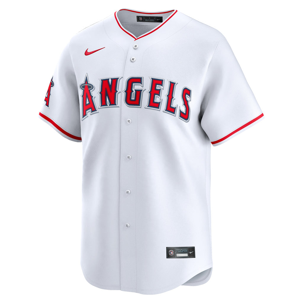 MLB Los Angeles Angels Nike Home Limited Jersey - White