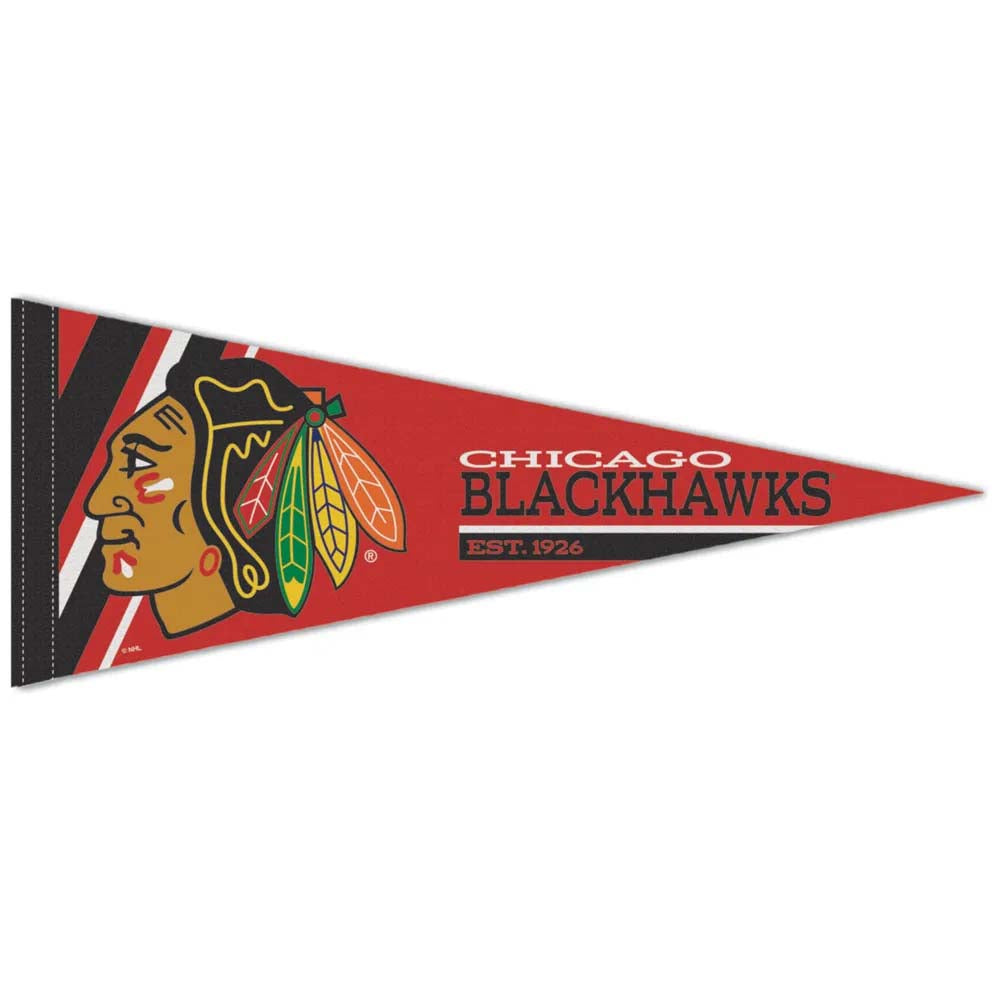 NHL Chicago Blackhawks Wincraft Established Premium Pennant