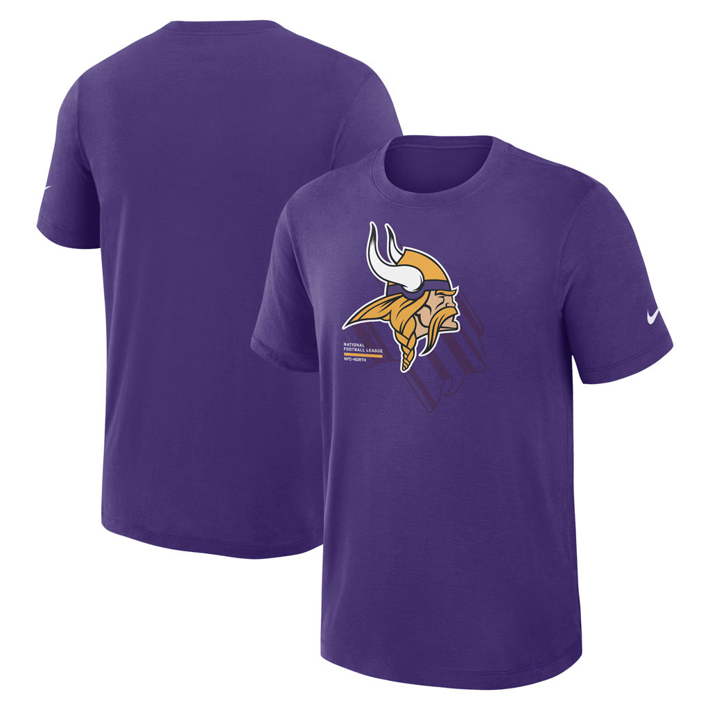 NFL Minnesota Vikings Nike Slub T-Shirt - Purple