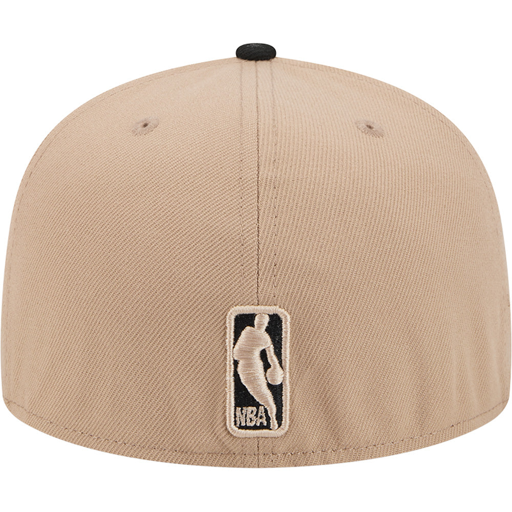 NBA Chicago Bulls New Era Camel 59FIFTY Fitted Hat - Camel