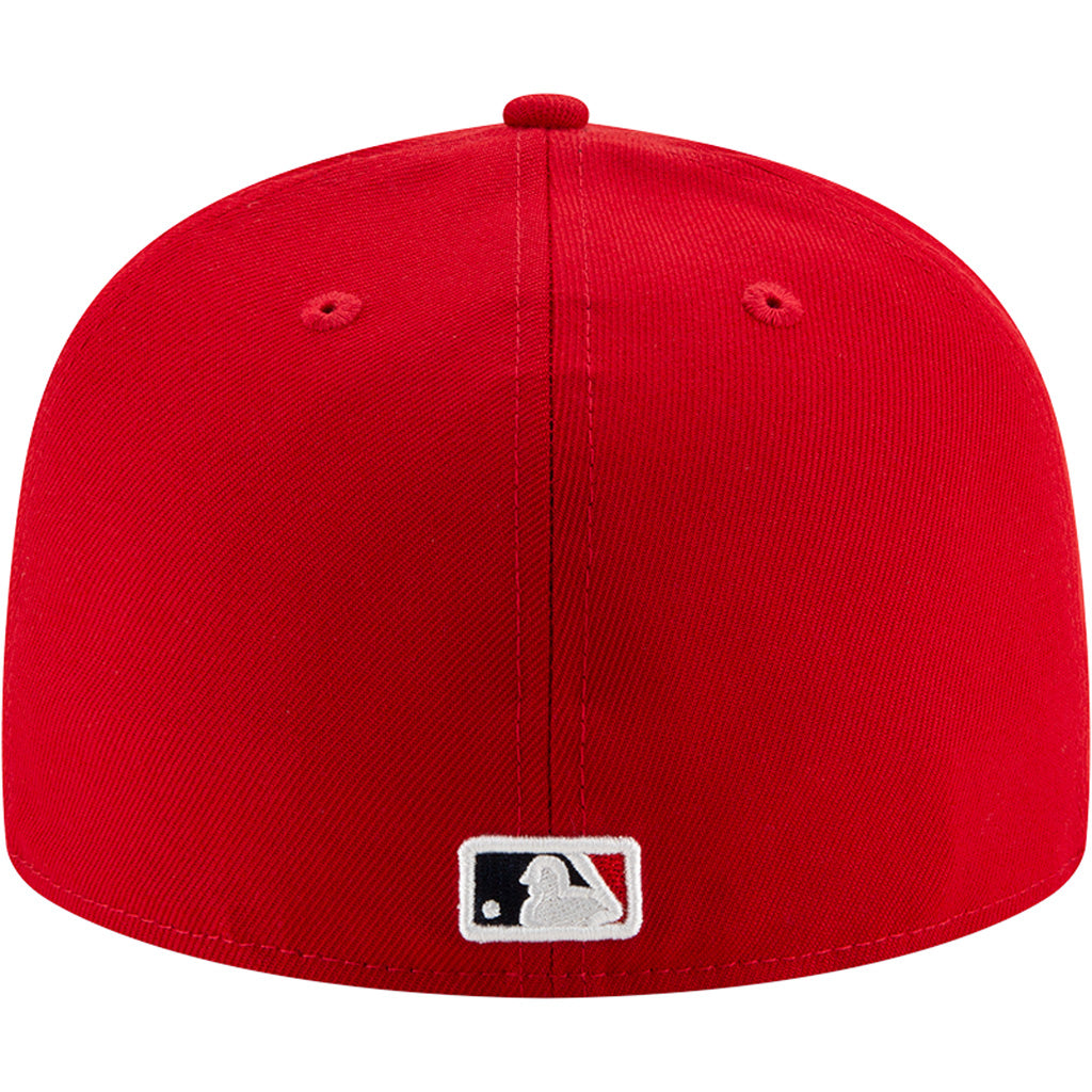 MLB St. Louis Cardinals Youth New Era Home Authentic Collection 59FIFTY Fitted Hat - Red