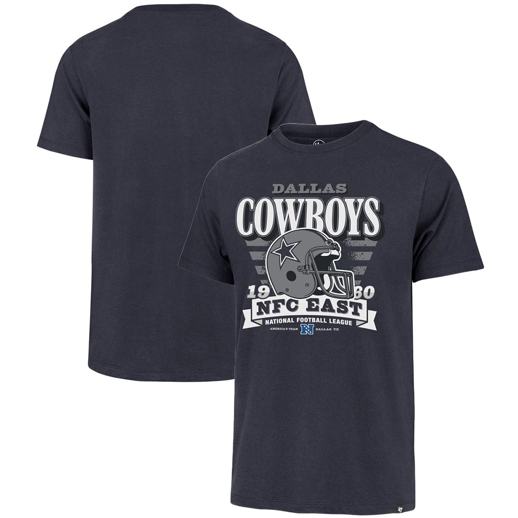 NFL Dallas Cowboys '47 Stripe Splash Franklin T-Shirt - Navy
