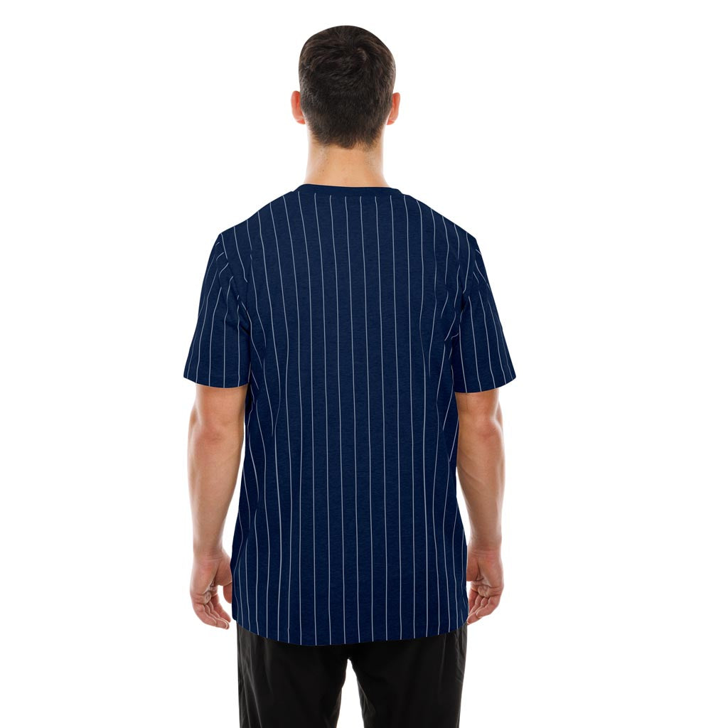 NFL Dallas Cowboys New Era Pinstripe T-Shirt - Navy