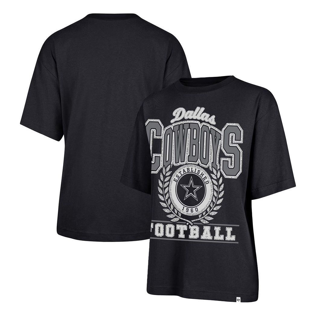 NFL Dallas Cowboys Women's '47 Ring True Foundation T-Shirt - Navy