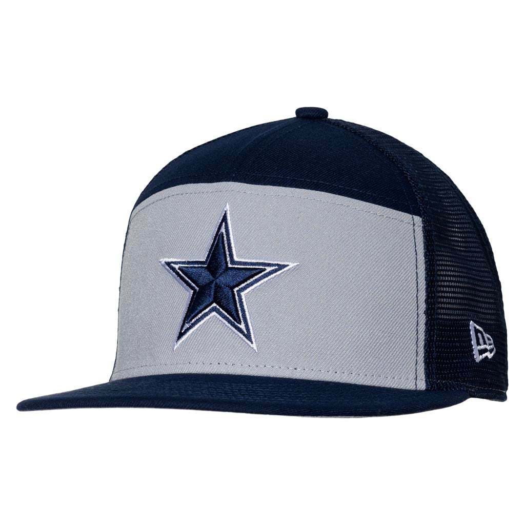 NFL Dallas Cowboys New Era Outdoor 9FIFTY Split Panel Snapback Hat - Gray