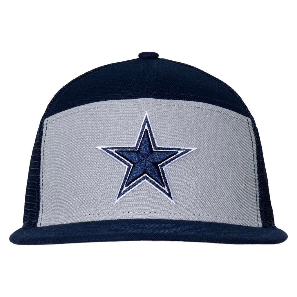 NFL Dallas Cowboys New Era Outdoor 9FIFTY Split Panel Snapback Hat - Gray