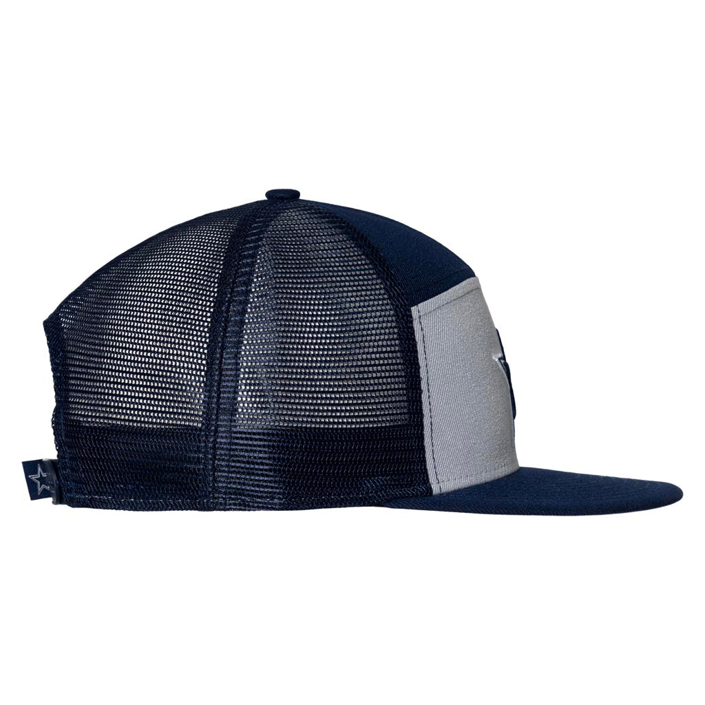 NFL Dallas Cowboys New Era Outdoor 9FIFTY Split Panel Snapback Hat - Gray