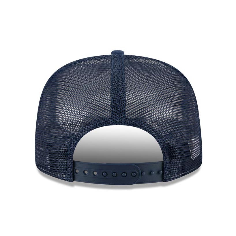 NFL Dallas Cowboys New Era Team Cutout 9FIFTY A-Frame Snapback Hat - Navy