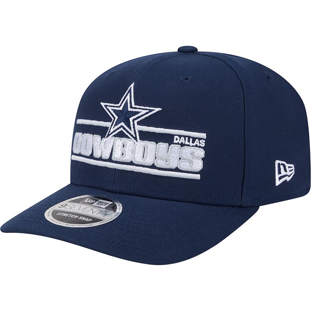 NFL Dallas Cowboys New Era Stated 9SEVENTY Stretch-Snapback Hat - Navy