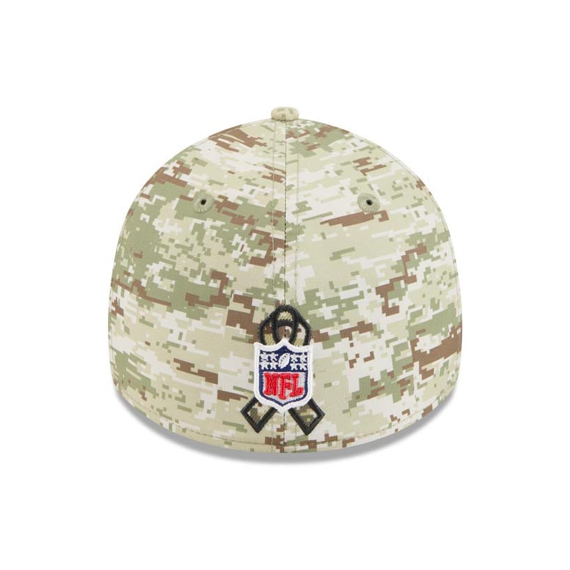 NFL Dallas Cowboys New Era 2025 Salute to Service Digi Camo 39THIRTY Flex Fit Hat - Camo