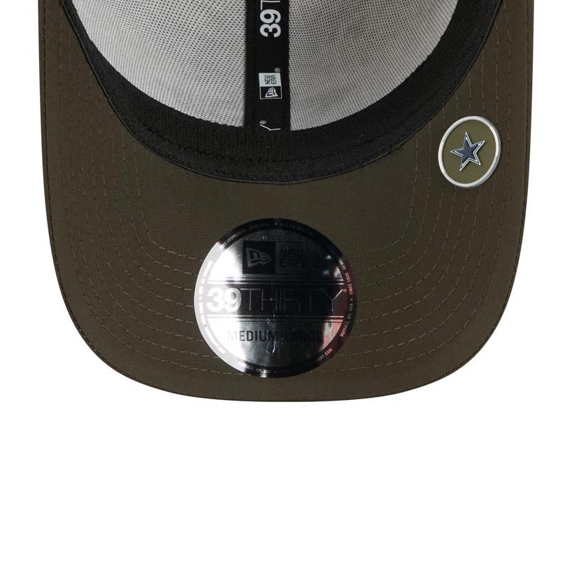 NFL Dallas Cowboys New Era 2025 Salute to Service Digi Camo 39THIRTY Flex Fit Hat - Camo