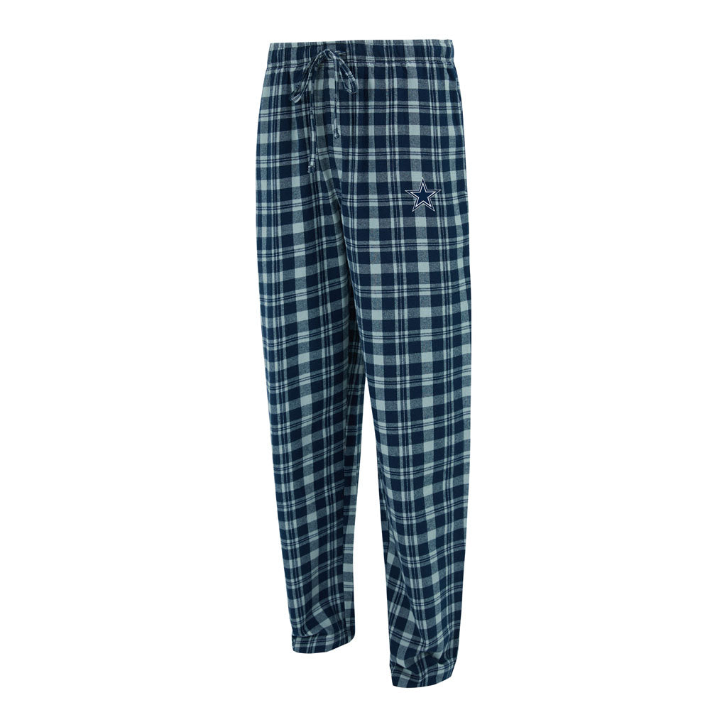 NFL Dallas Cowboys Concepts Sport Hawthorn Plaid Pant - Navy