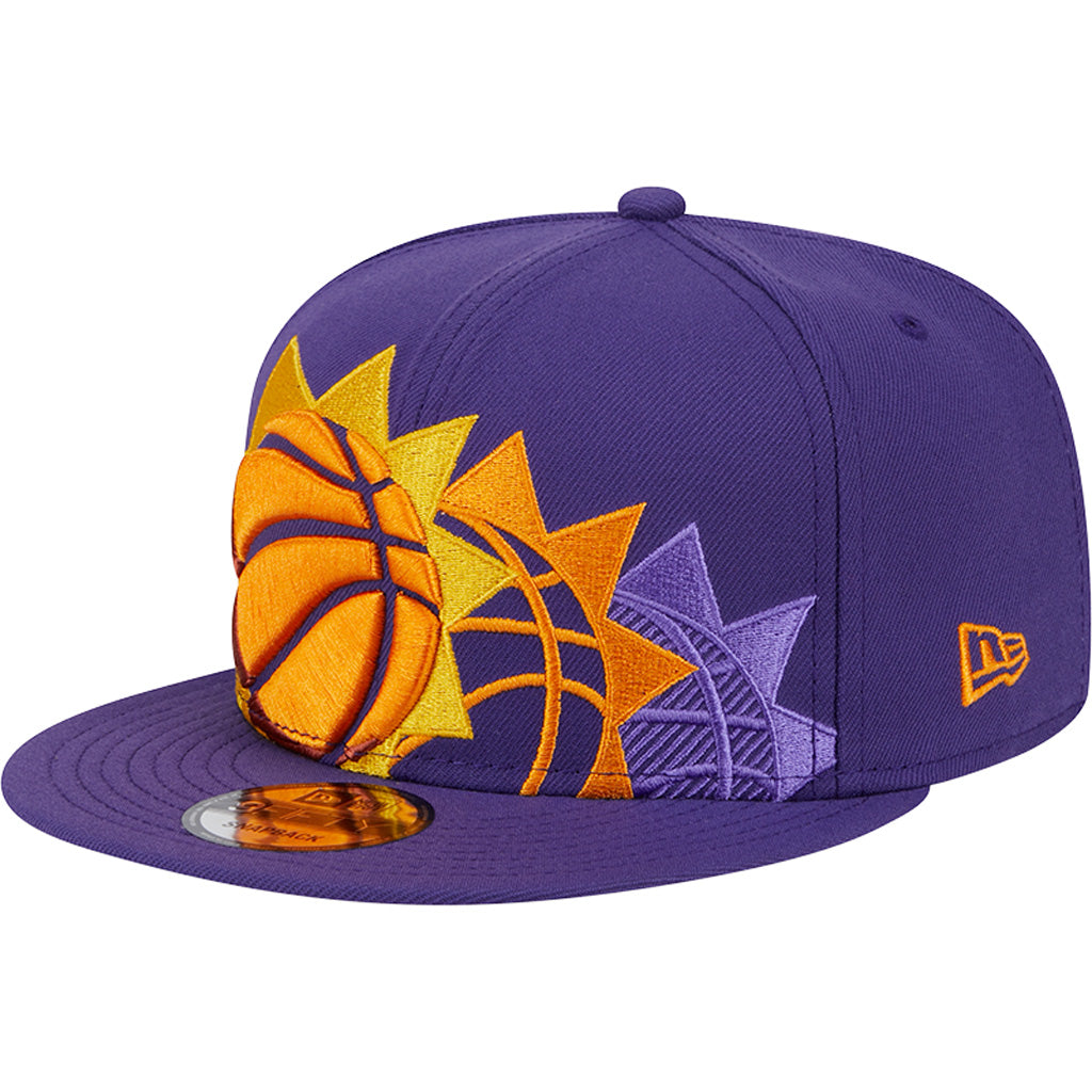 NBA Phoenix Suns New Era Team Shadow 9FIFTY Hat - Purple
